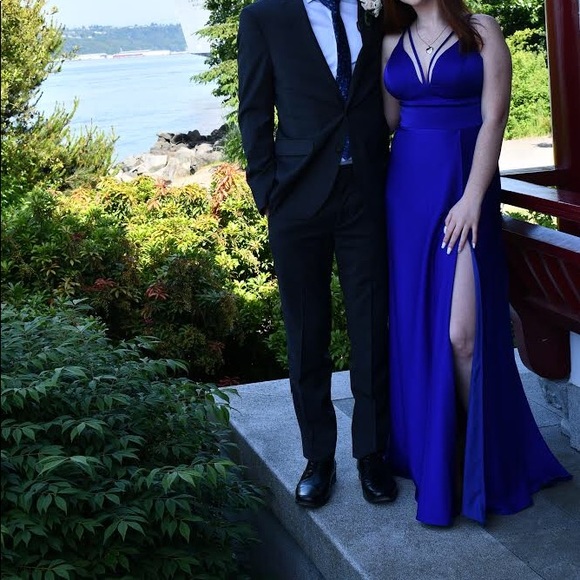 Samilas boutique royal blue prom dress - Picture 5 of 12
